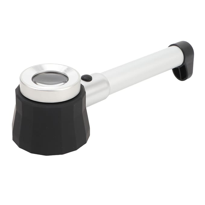 Handheld 45X Vergrootglas Loep Optisch Glas Vergrootglas LED Vergrootglas Loep met Meetschaal