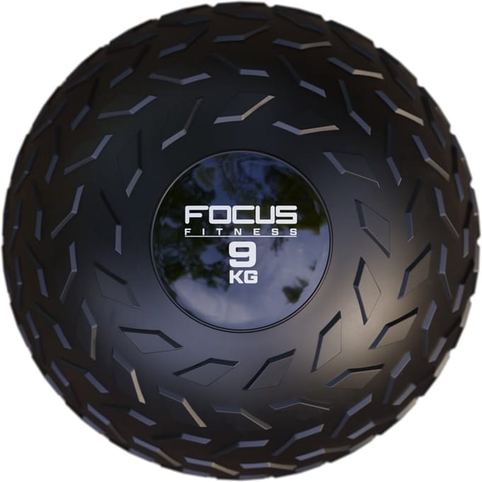 Focus Fitness - Slam Ball met grip - 9 kg