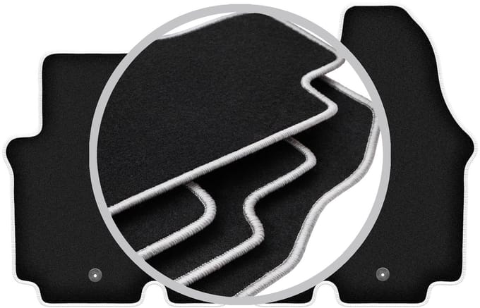 CARLUX-SILVER automatten voor: Opel Vivaro bestelwagen (2001-2014)
