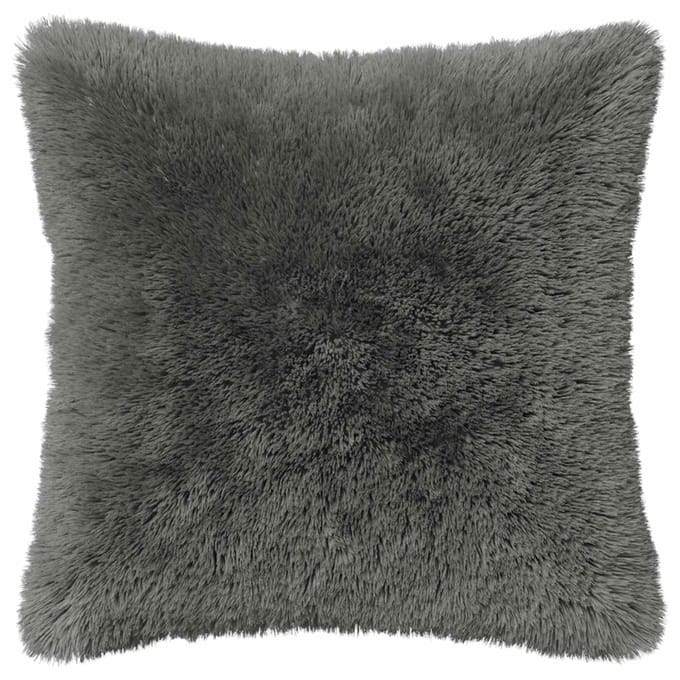 vidaXL - Kussensloop - 6 - pcs - HEERLEN - Lichtgrijs - 30 - x - 30 - cm - PV - Fleece