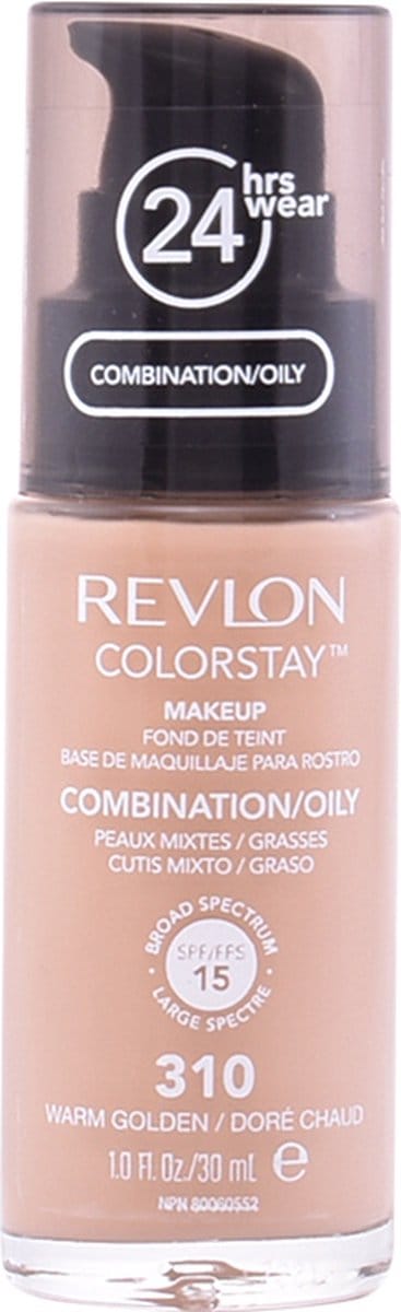 Revlon Colorstay Foundation With Pump - 310 Warm Golden (Oily Skin)