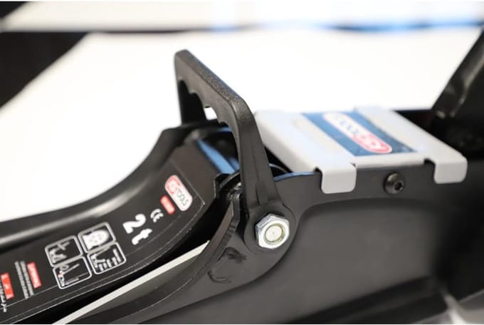 Hydraulische Krik 2T - Stalen Autokrik voor Auto Reparaties