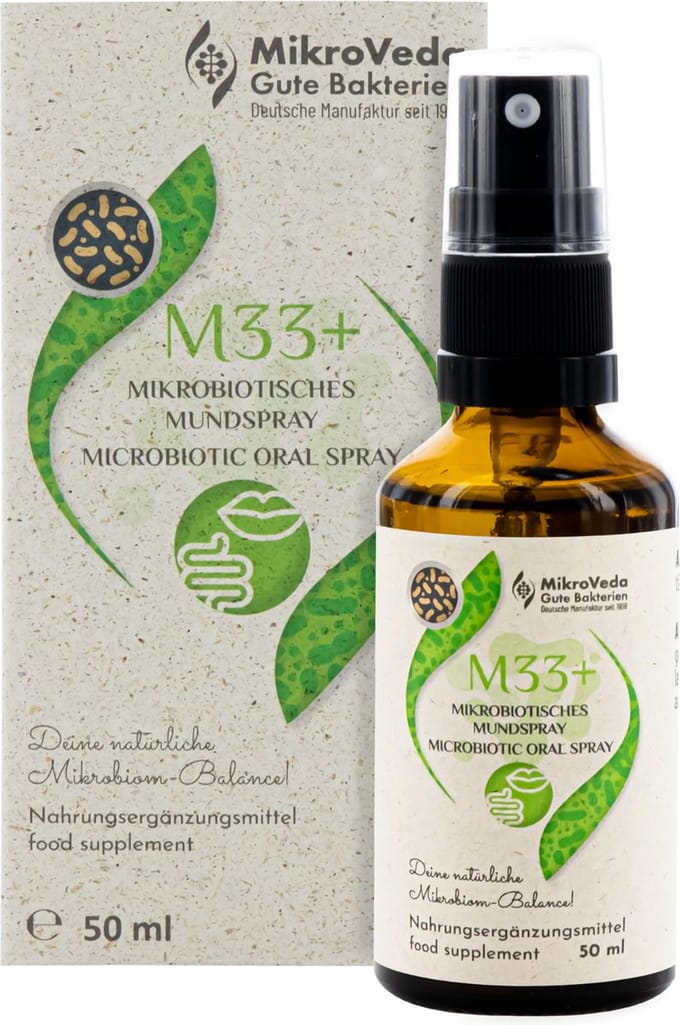 MikroVeda M33 Mikrobiotisch Oraalspray