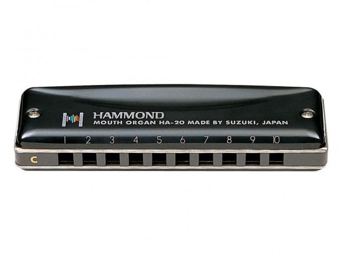 Suzuki Hammond HA-20 harmonica. key: C