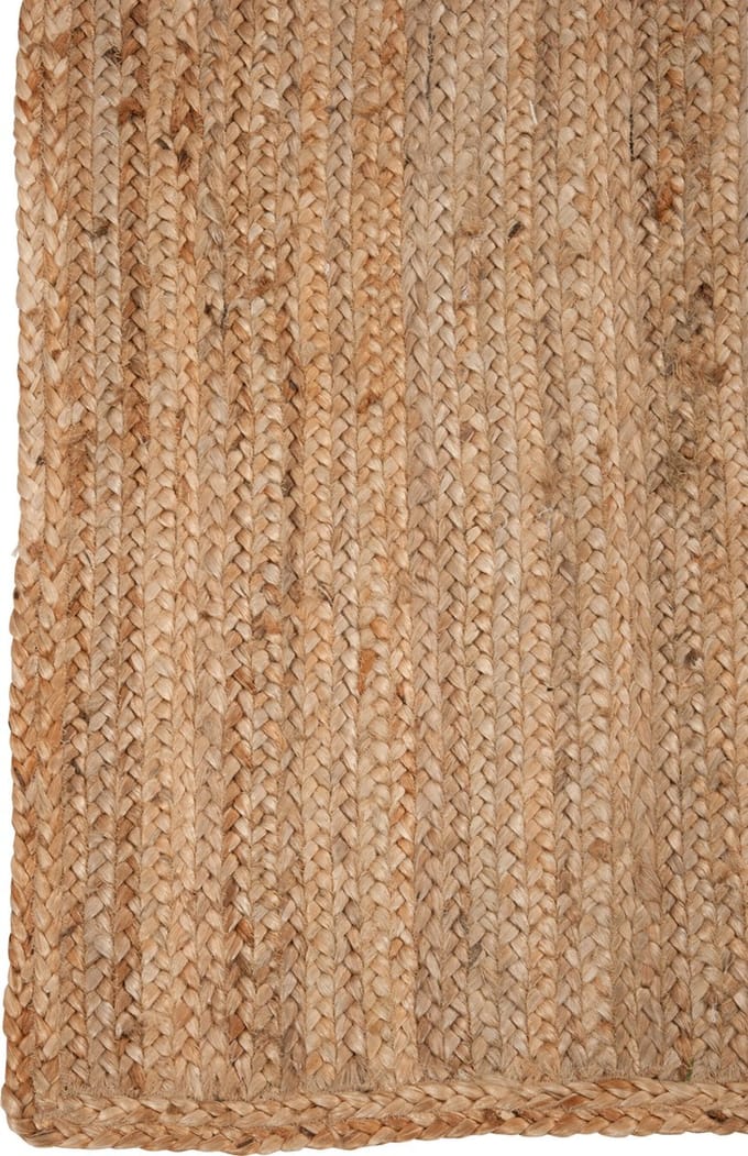J-Line tapijt Rechthoek - jute - naturel