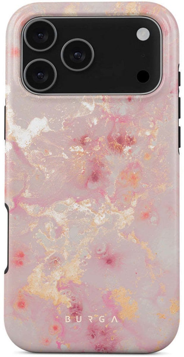 BURGA Tough MagSafe Case geschikt voor Apple iPhone 17 Pro Max - MagSafe - Golden Coral