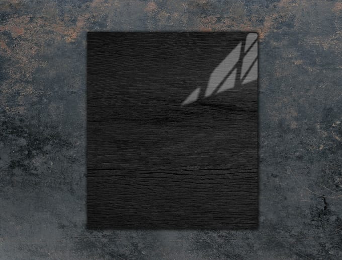 TMK ArtDeko - Snijplank - 45x52 cm - Glas - Zwart