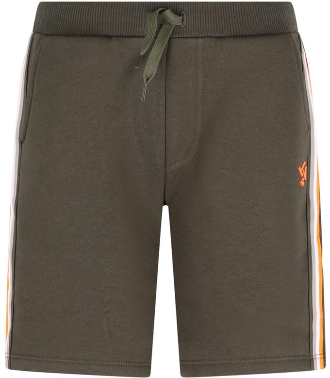 Tygo & Vito - Toby Jongens Sweatshort- Olijfgroen - Maat 92
