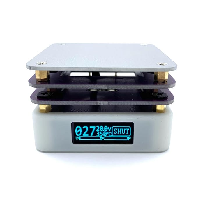 65W PD Protocol kookplaat voorverwarmer OLED-display printplaat soldeerverwarmingsplaat veelkleurig