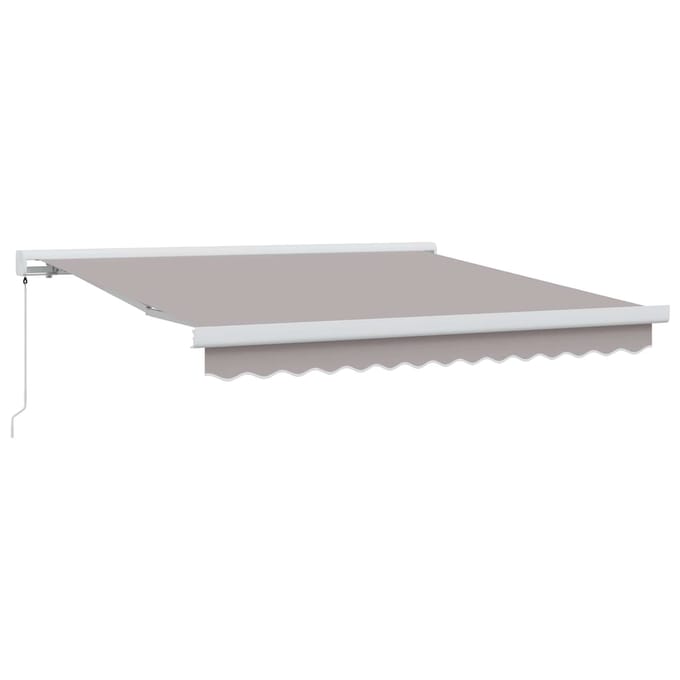 vidaXL - Uitschuifbare - luifel - Lichtgrijs - 300 - x - 250 - cm