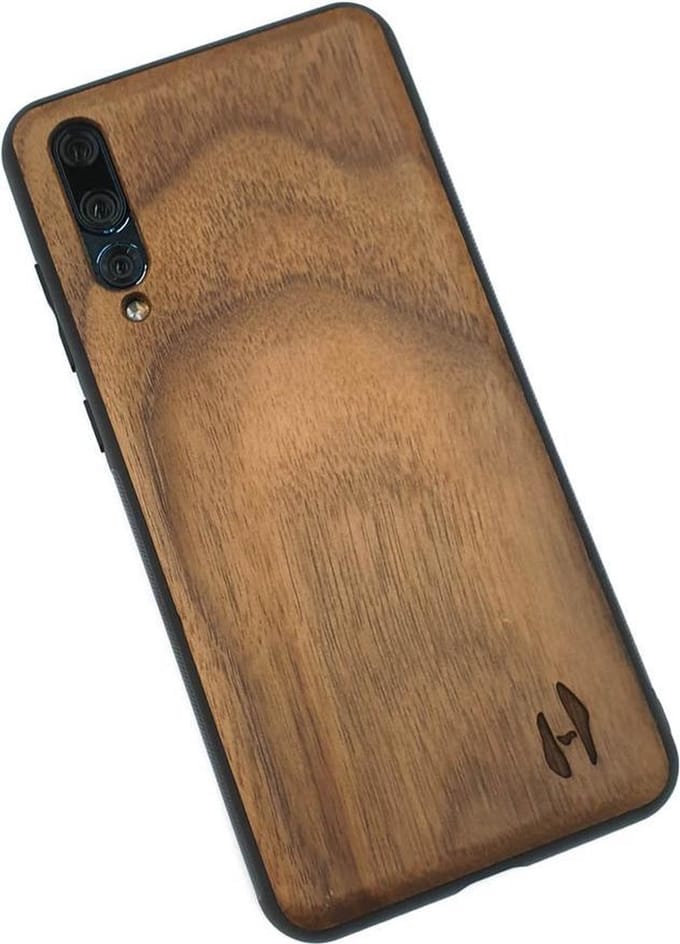Hoentjen Creatie, Houten TPU case - Huawei P20 Pro Notenhout