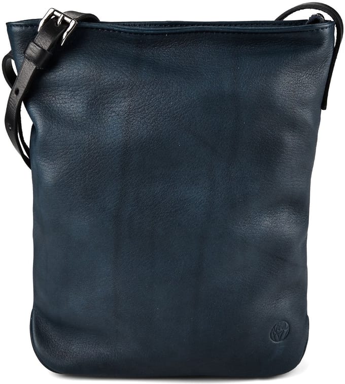 Harold's Chaza Mini tas Schoudertas Leer 15 cm - Dames - dunkelblau