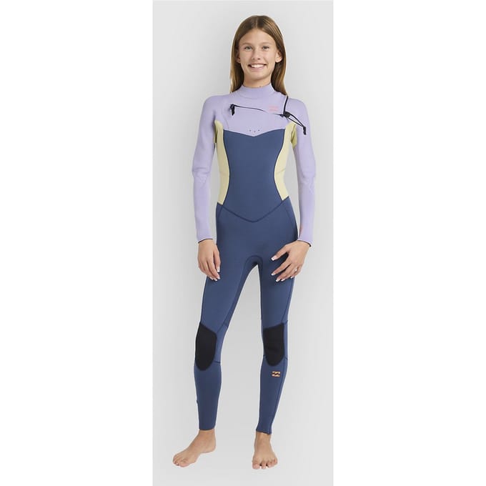 Volledige combinatie meisje Billabong Synergy Natural 4/3 Less-Zip