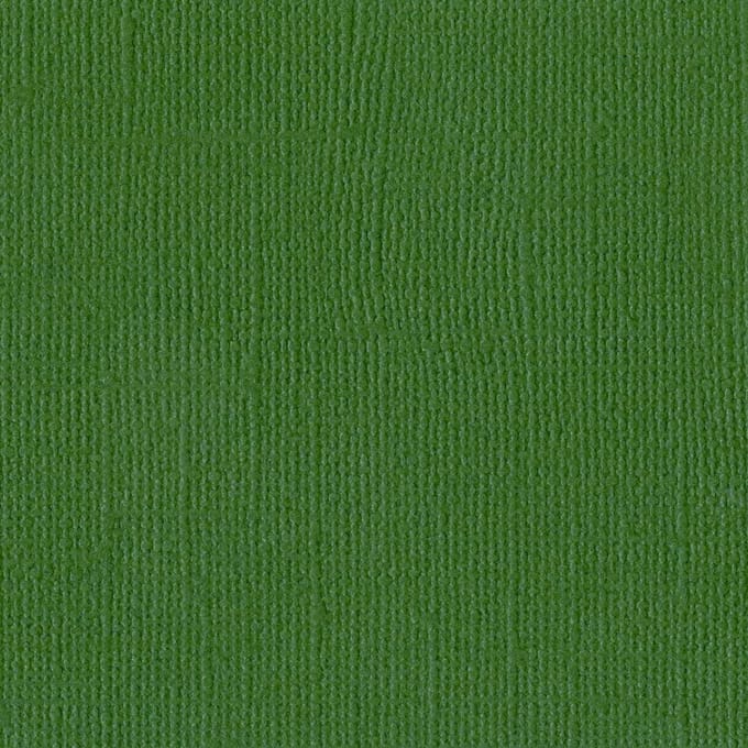 Bazzill Textuurpapier - Mono Canvas - 30.5x30.5cm - Bazzill Green - 25 vellen
