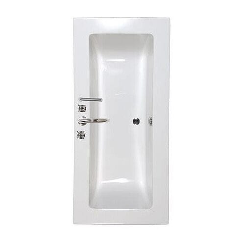 Caribia Quadro rectangular bathtub 190 Quadro incl. foot frame