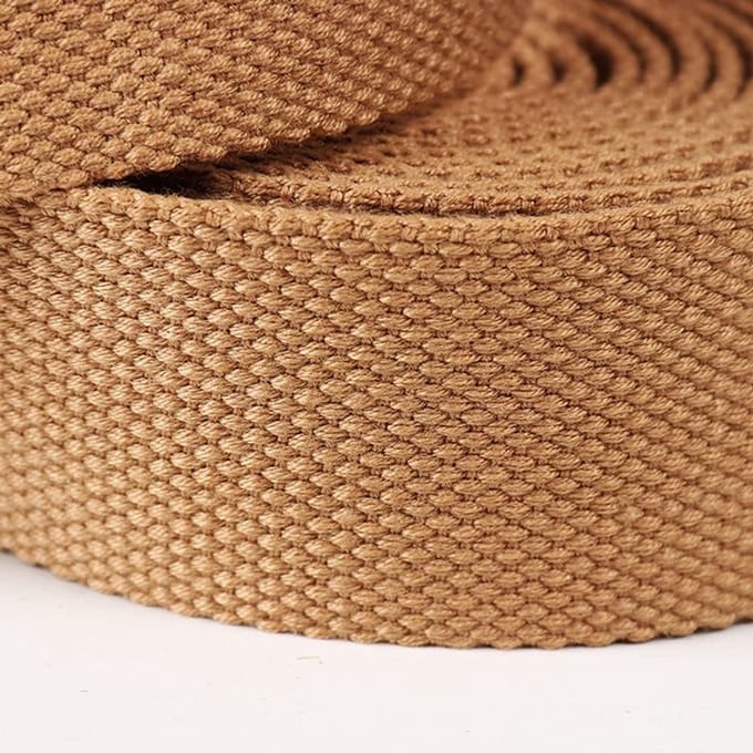 Canvas Band - Webbing Rol - Diy Projecten - Waterbestendig Materiaal - 3.8 cm Breed - Hemelsblauw