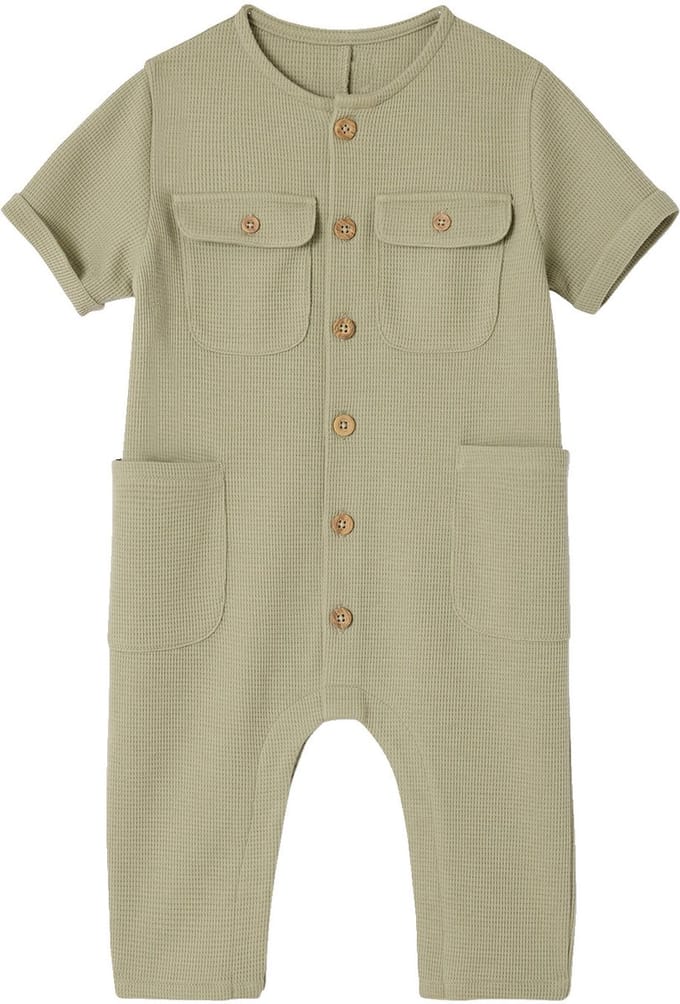 Vertbaudet Jumpsuit met honingraatmotief baby