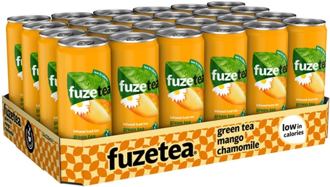 Fuze Tea - Green Tea Mango Chamomile – 24 x 330 ml – Tray