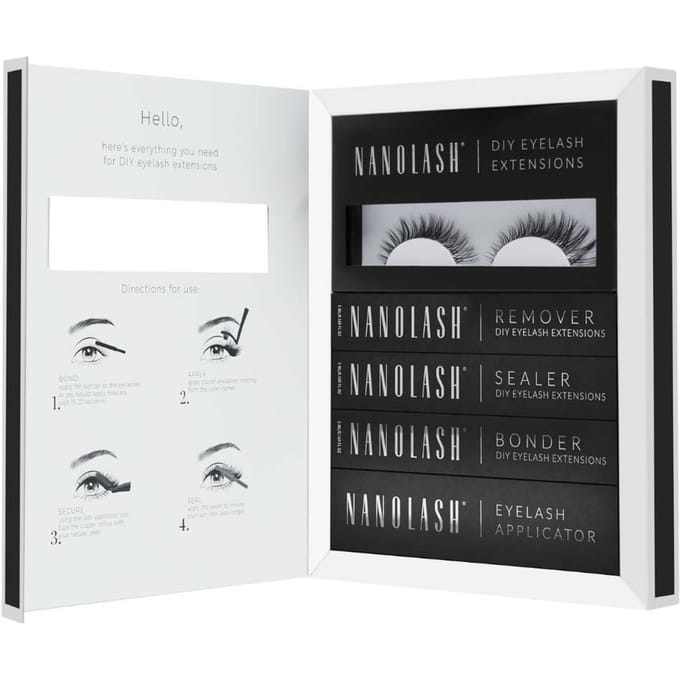 Nanolash DIY Eyelash Starter Kit - Charm - 36 stuks