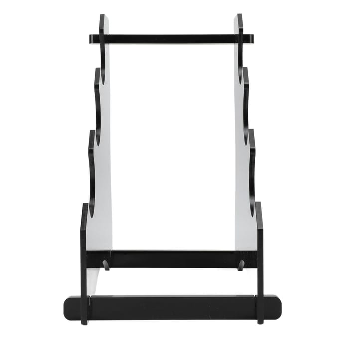 Lightsaber Displaystand 3 Lagen Transparant Acryl Desktop Zwaard Opbergrek voor Woonkamer Slaapkamer black