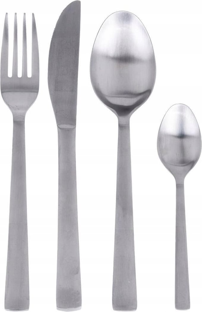 Excellent Houseware Bestekset - 16 delig -  Mat Satijn