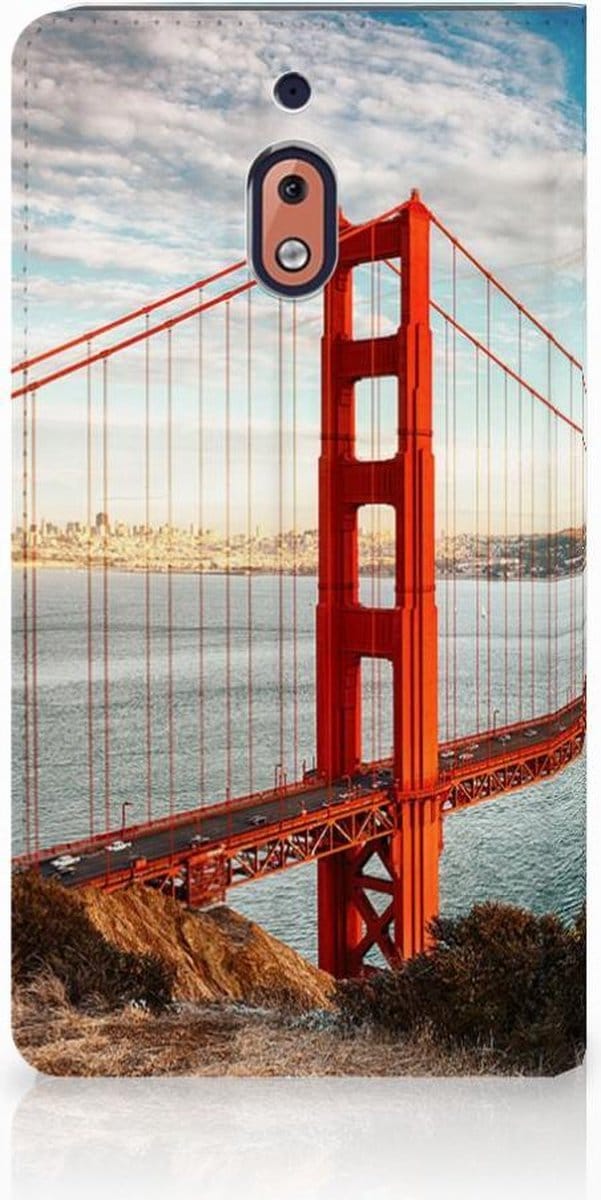 Nokia 2.1 2018 Book Cover Golden Gate Bridge