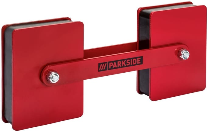 Parkside Dubbele magneet - Capaciteit 20 kg - 2 krachtige magneten