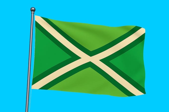 Vlag streek Achterhoek 070x100 cm