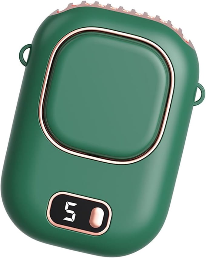 VHV - Bureauventilator - usb bureauventilator - USB oplaadbaar, handsfree - voor kantoor, slaapkamer, thuiswerken