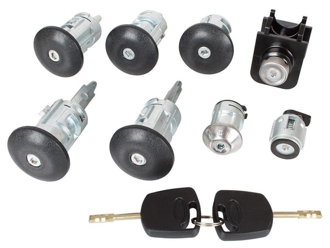 Modecar - Ford Transit Connect Slot Set - 8 Stuks - 2002-2006 - Met Sleutels