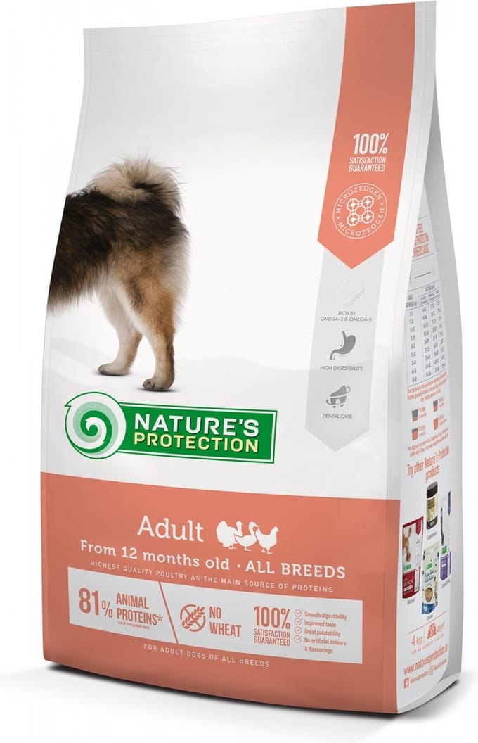 Nature's Protection MEDIUM KIP 12KG.ADULT