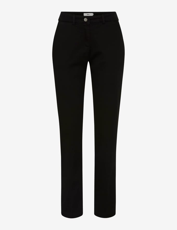 Brax Dames Chino  Style MARON S BLACK, zwart, maat 32
