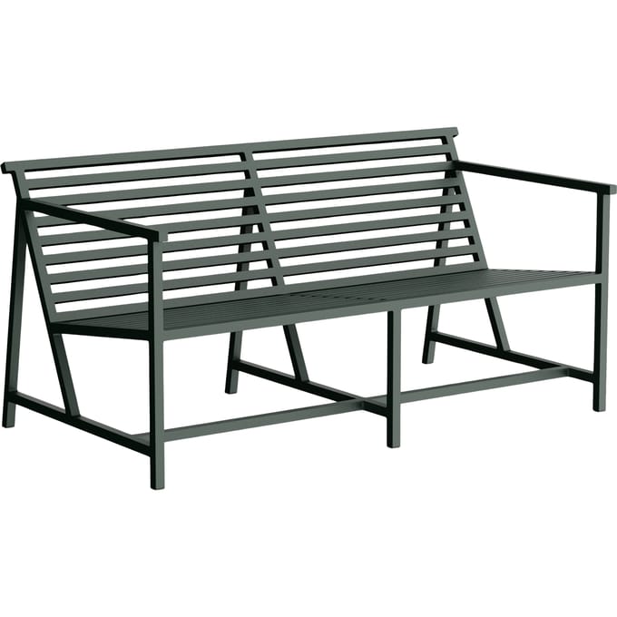 NINE 19 Outdoors Lounge Bench - green