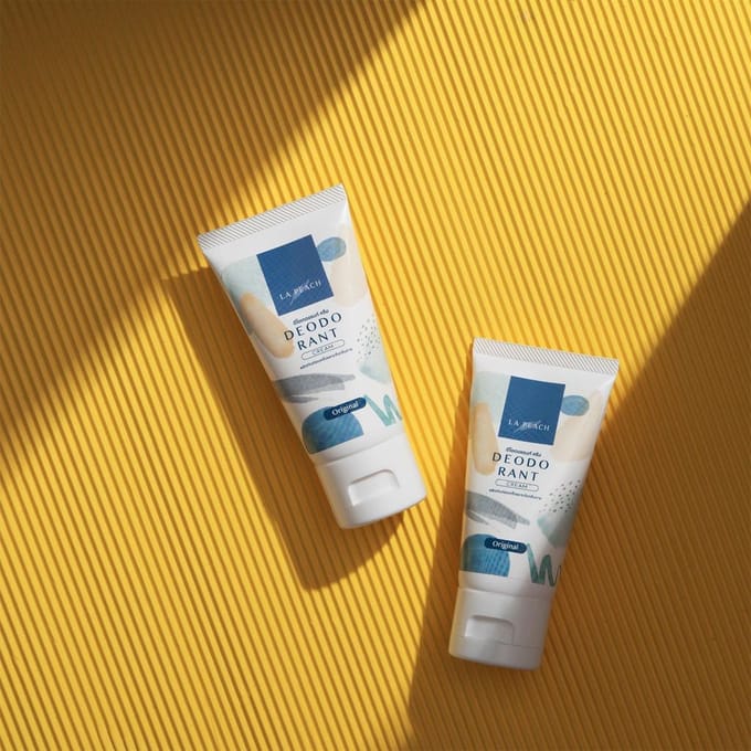La Peach Deodorant Cream Original 24 Hours 30 ml. 30 ml. brown