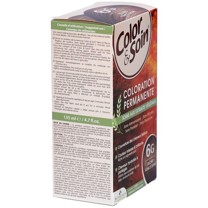 Les 3 Chênes Les 3 Chenes Color 6G - donker goudblond 135 ml