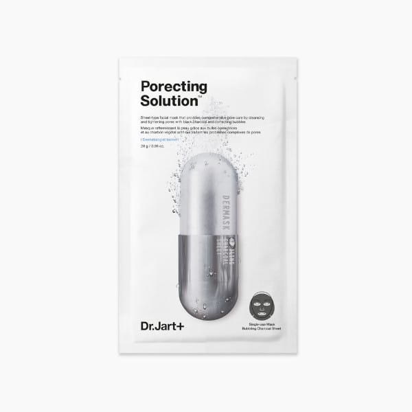 Dr. Jart+ - Porecting Solution Bubbling Charcoal Sheet Mask - 1stuk