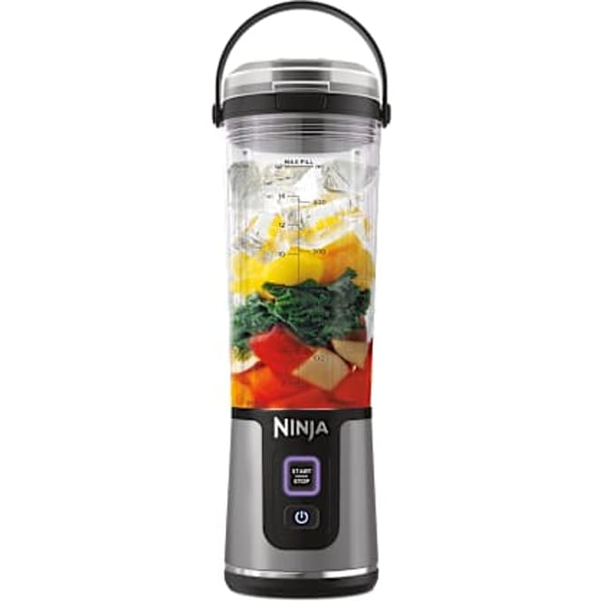 Ninja Blast Blender-To-Go - Draagbare Blender - USB Oplaadbaar - 700 Watt Krachtig Vermogen - Smoothie Maker - Zwart - BC151EUBK