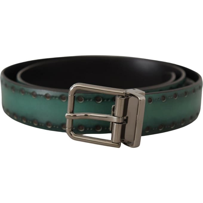 Leren Riem Teal