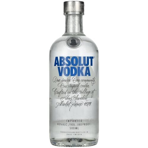 Absolut Wodka Absolut Vodka 40% Vol. 0,5l
