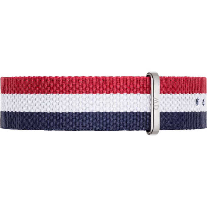 Daniel Wellington DW Strap Nato Cambridge 20mm Silver