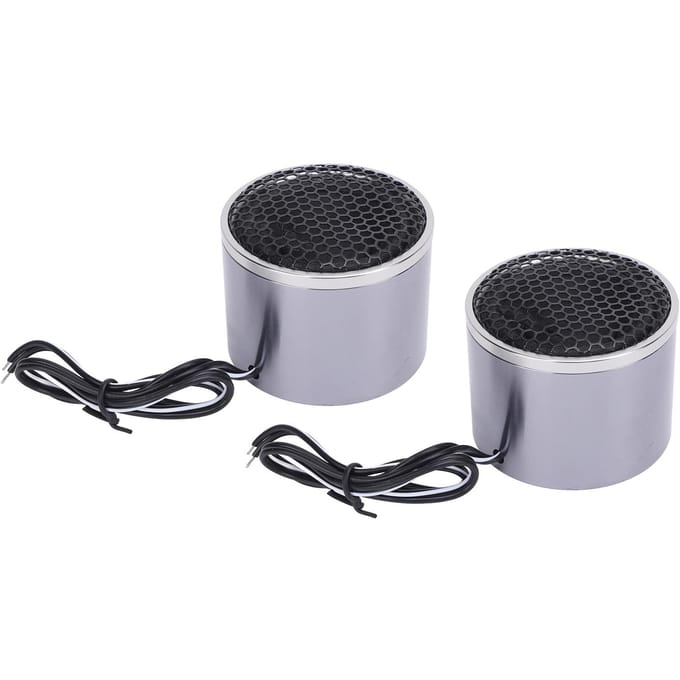2-Inch Auto Midrange Speaker 220W Piekvermogen Aluminiumlegering Heldere Stereo Deurspeakers voor Voertuigen gray