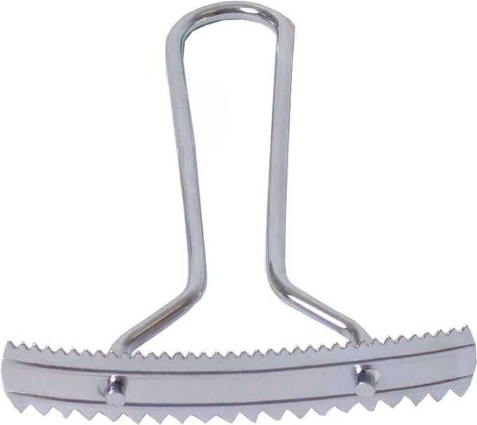 Herderhark Metaal - Dierenborstel/kam - Metaal - 14 cm