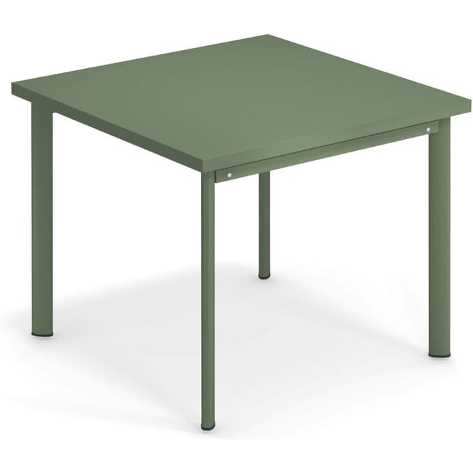 Emu Star tafel - militairgroen - 90 x 90 cm