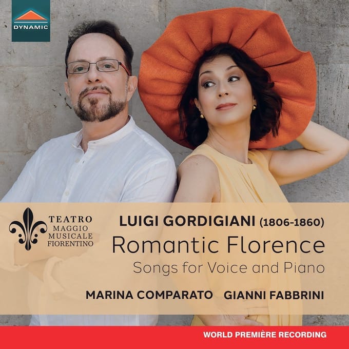 Marina Comparato & Gianni Fabbrini - Gordigiani: Romantic Florence, Songs For Voice And Piano (CD)