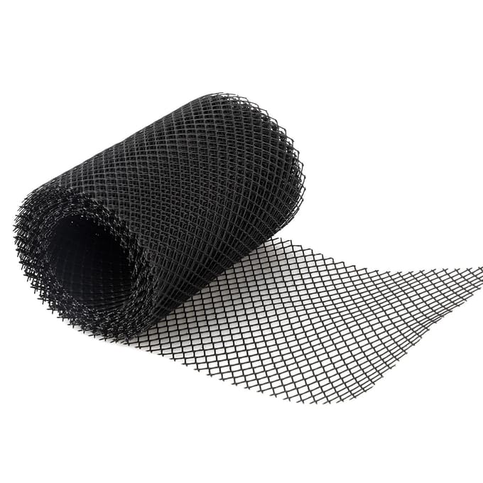 Filet de Protection de gouttière en plastique, 18x800cm, maille de Protection des feuilles, filet de gouttière 18*800cm noir