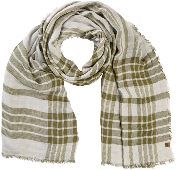 camel active Zachte geweven sjaal van katoenmix - Maat - Saliewomenswear-OS