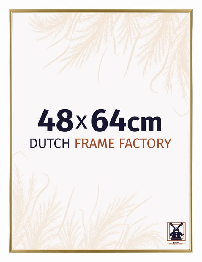 Fotolijst 48x64 cm - Kunststof - Goud - Easy