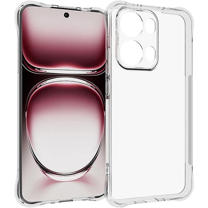 CaseBody Oppo Reno13 Pro 5G Shockproof Hoesje Transparant