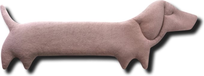 Leschi Warmtekussen - Winston the Dog - roze