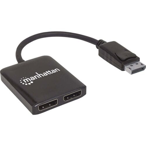 Manhattan 207768 DisplayPort-splitter – 2 poorten – 3810 x 2160 Pixel